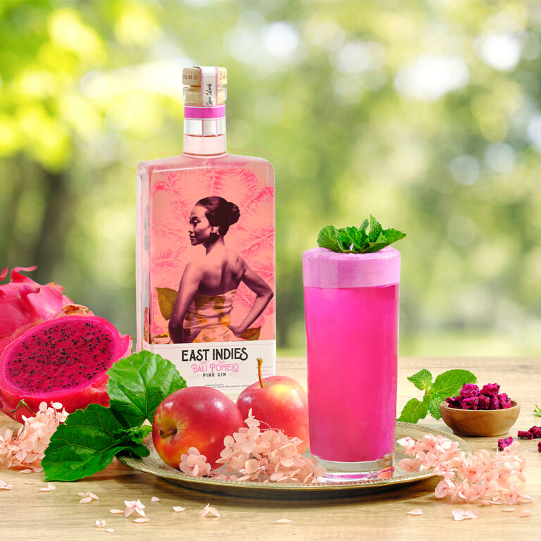 Pink Gin Fizz East Indies Gin